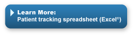 Patient tracking spreadshhet